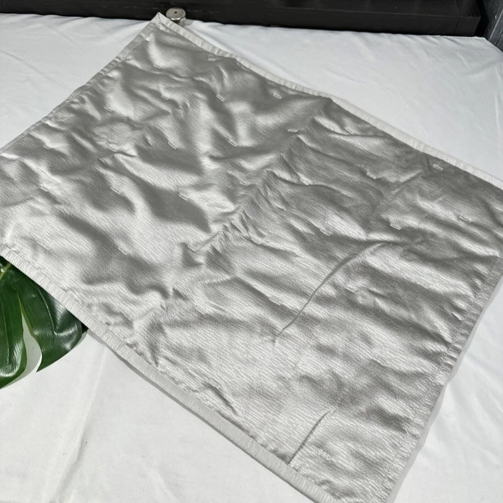 NIB $135 [ 1 Standard ] Quilted Pillow Sham for Hotel Collection Glint‎ Grey